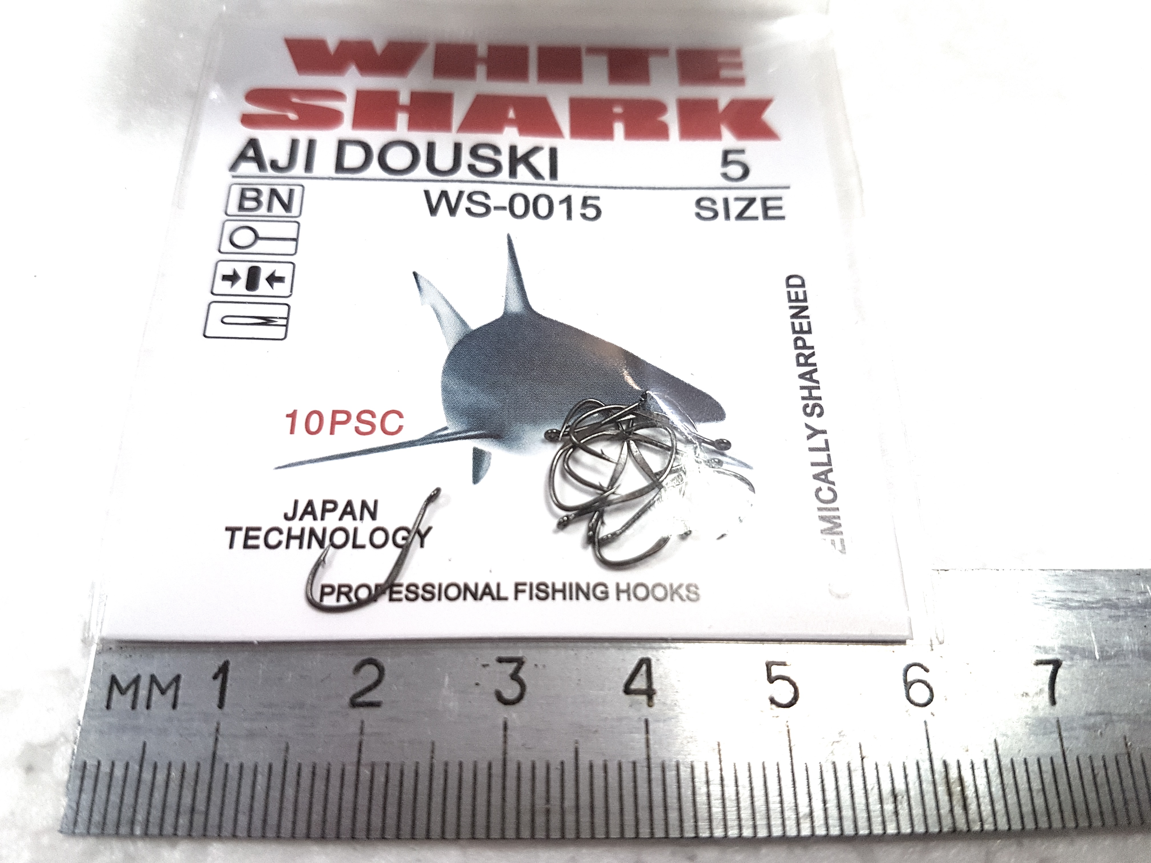 Крючки White Shark AJI DOUSKI WS-0015 SIZE 5 (10 шт. в уп.)