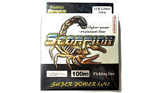 Моно леска Scorpion 0,23, 100 метров, 7,5 кг