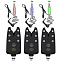 Набор электронных сигнализаторов поклевки со свингерами в кейсе Hoxwell HL 137 (3+3)